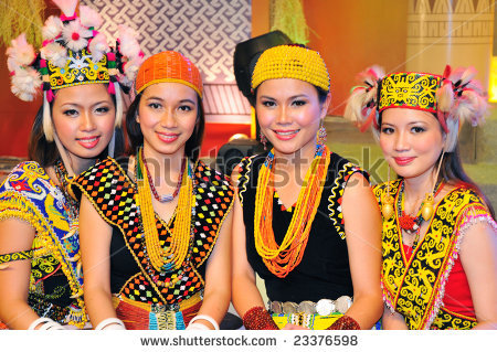 Borneo Girls - Image courtesy of http://www.shutterstock.com/